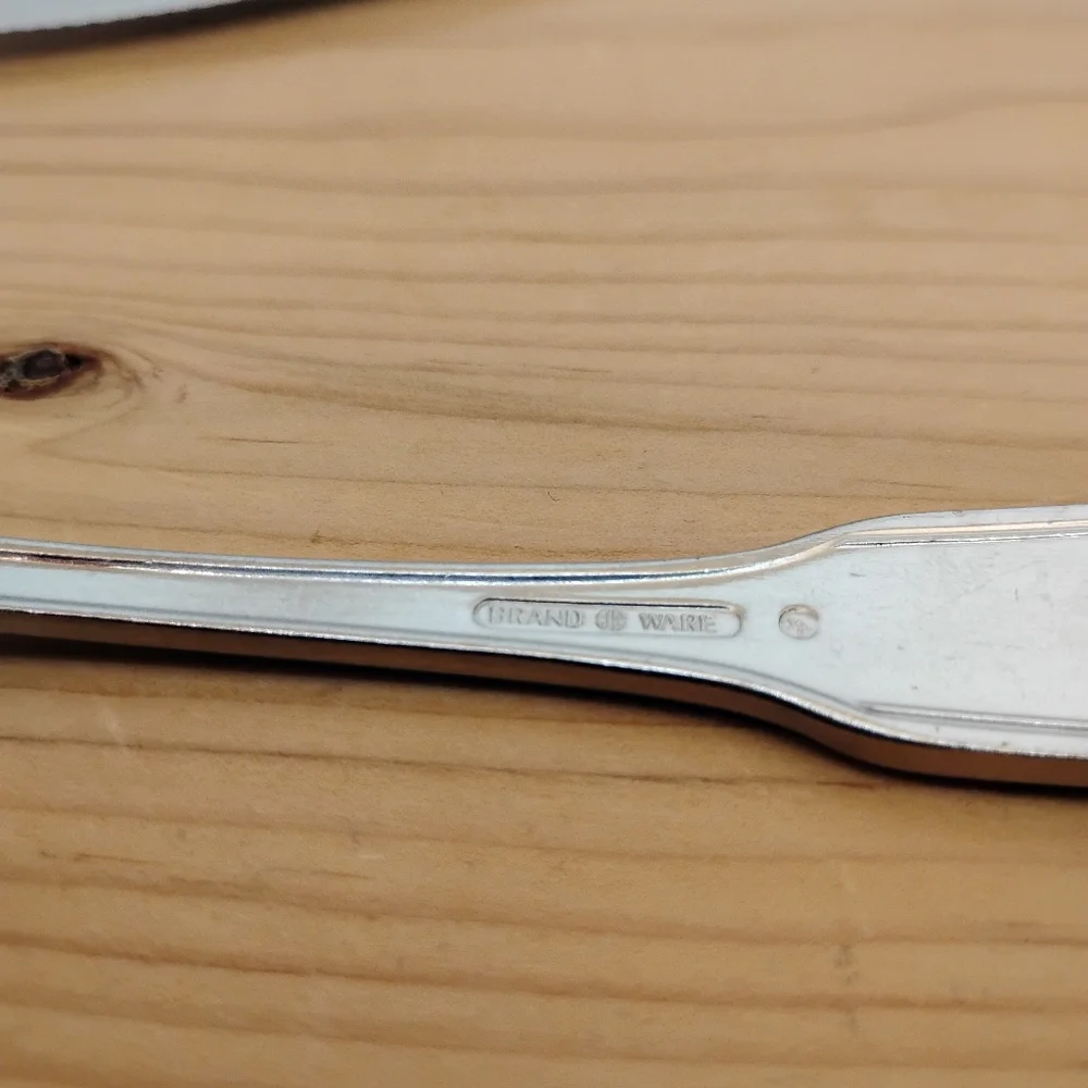Wallace Brand Ware Korea‎  Coral Shell Pattern Stainless Flatware Fork & Knife